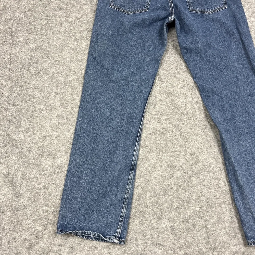Levi Strauss Signature Gold Jeans Mens 36x34 Blue Relaxed Straight Denim Western